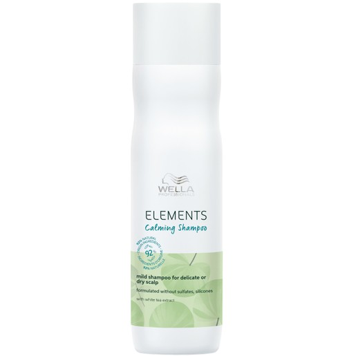 Wella Professionals Elements Calming Shampoo for Delicate, Dry Scalp 250ml Wella Professionals Elements Calming Shampoo for Delicate, Dry Scalp 250ml