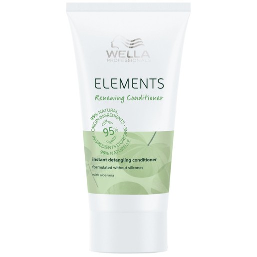 Wella Professionals Elements Renewing Hair Conditioner with Aloe Vera Travel Size 30ml