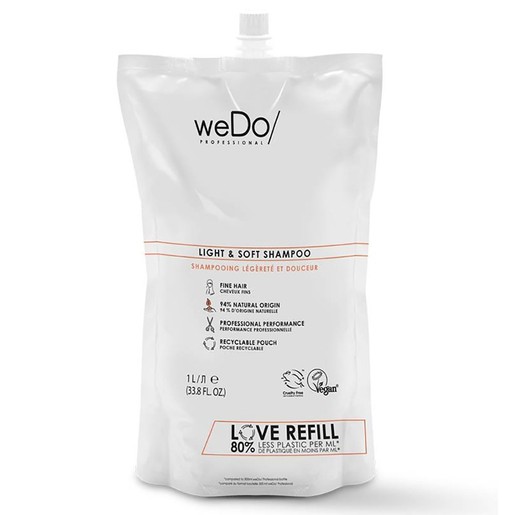 weDo Light & Soft Shampoo for Fine Hair 1Lt