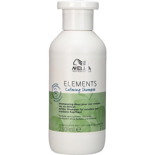 Wella Professionals Elements Calming Shampoo for Delicate, Dry Scalp 250ml