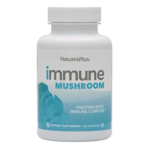 Natures Plus Immune Mushroom Fruiting Body Immune Complex 60caps Natures Plus Immune Mushroom Fruiting Body Immune Complex 60caps