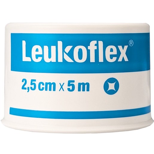 Leukoflex Transparent Waterproof Medical Tape 2,5cm x 5m 1 Τεμάχιο