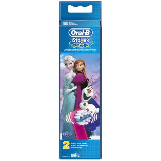 Oral-B Stages Power Disney Frozen Ανταλλακτικές Κεφαλές Ηλεκτρικής Οδοντόβουρτσας 2 Τεμάχια Oral-B Stages Power Disney Frozen Ανταλλακτικές Κεφαλές Ηλεκτρικής Οδοντόβουρτσας 2 Τεμάχια