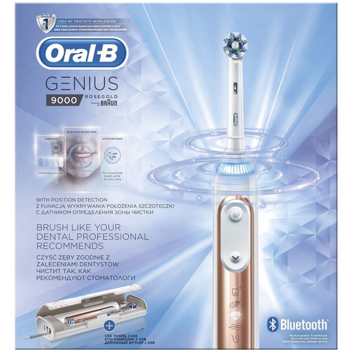 Oral-B Genius 9000 Rose Gold Ηλεκτρική Οδοντόβουρτσα Oral-B Genius 9000 Rose Gold Ηλεκτρική Οδοντόβουρτσα