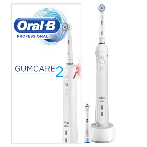 Oral-B Professional GumCare 2 Ηλεκτρική Οδοντόβουρτσα για Απαλό Καθαρισμό & Προστασία των Ούλων με Ορατό Αισθητήρα Πίεσης Oral-B Professional GumCare 2 Ηλεκτρική Οδοντόβουρτσα για Απαλό Καθαρισμό & Προστασία των Ούλων με Ορατό Αισθητήρα Πίεσης