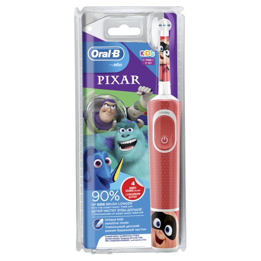 Oral-B Vitality Kids Pixar 3+ Years, Παιδική Ηλεκτρική Οδοντόβουρτσα από 3 Ετών Oral-B Vitality Kids Pixar 3+ Years, Παιδική Ηλεκτρική Οδοντόβουρτσα από 3 Ετών