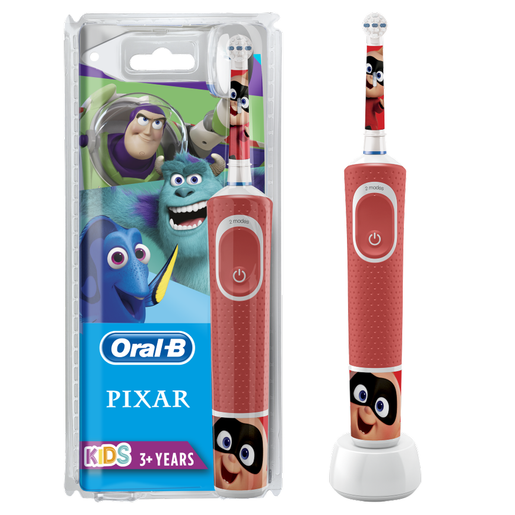 Oral-B Vitality Kids Pixar 3+ Years The Incredibles, Παιδική Ηλεκτρική Οδοντόβουρτσα από 3 Ετών Oral-B Vitality Kids Pixar 3+ Years The Incredibles, Παιδική Ηλεκτρική Οδοντόβουρτσα από 3 Ετών