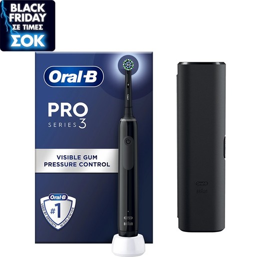 Oral-B ProSeries 3 Black Travel Edition 1 Τεμάχιο