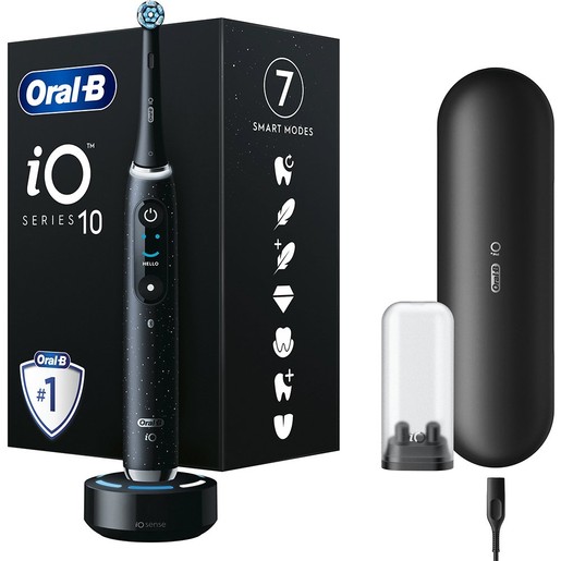Oral-B iO Series 10 Electric Toothbrush 1 Τεμάχιο - Cosmic Black
