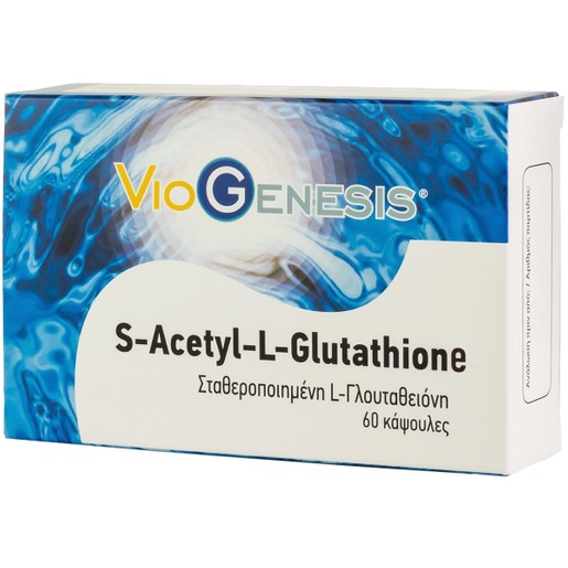 Viogenesis S-Acetyl-L-Glutathione 60caps