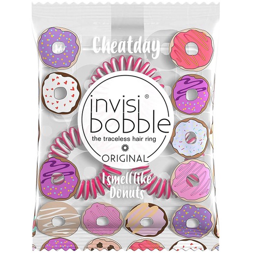 Invisibobble Cheat Day I Smell Like Donuts Λαστιχάκι Μαλλιών 3 Τεμάχια Invisibobble Cheat Day I Smell Like Donuts Λαστιχάκι Μαλλιών 3 Τεμάχια