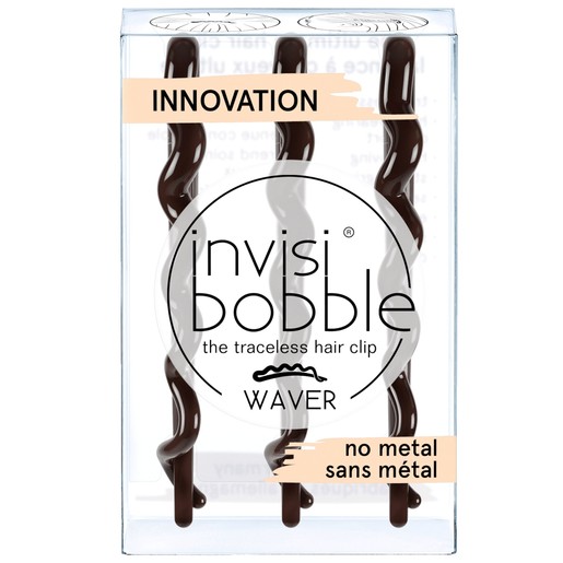 Invisibobble Waver Pretty Dark Hair Clips Τσιμπιδάκια Μαλλιών Καινοτόμο Σχεδιασμό Από Ανθεκτικό Υλικό 3τμχ Invisibobble Waver Pretty Dark Hair Clips Τσιμπιδάκια Μαλλιών Καινοτόμο Σχεδιασμό Από Ανθεκτικό Υλικό 3τμχ