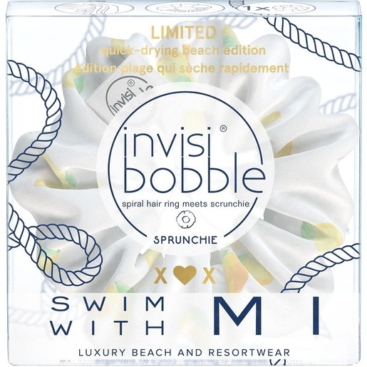 Invisibobble Swim With Mi Λαστιχάκι Μαλλιών με Αδιάβροχο Ύφασμα και Γερό Κράτημα 1τμχ Invisibobble Swim With Mi Λαστιχάκι Μαλλιών με Αδιάβροχο Ύφασμα και Γερό Κράτημα 1τμχ