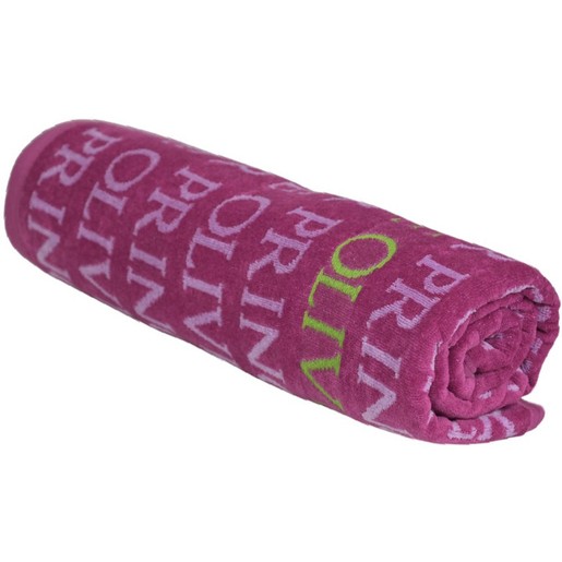 Prince Oliver Velour Jacquard 180×90cm Deluxe Sea Towel 1 Τεμάχιο - Pink/Light Pink