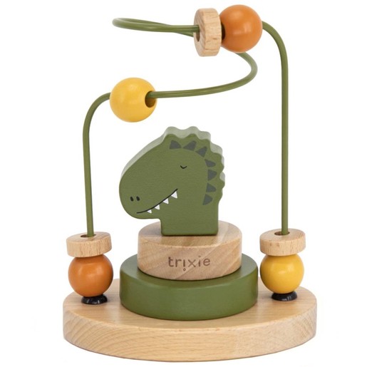 Trixie Wooden Beads Maze 1 Τέμαχιο - Mr. Dino Trixie Wooden Beads Maze 1 Τέμαχιο - Mr. Dino