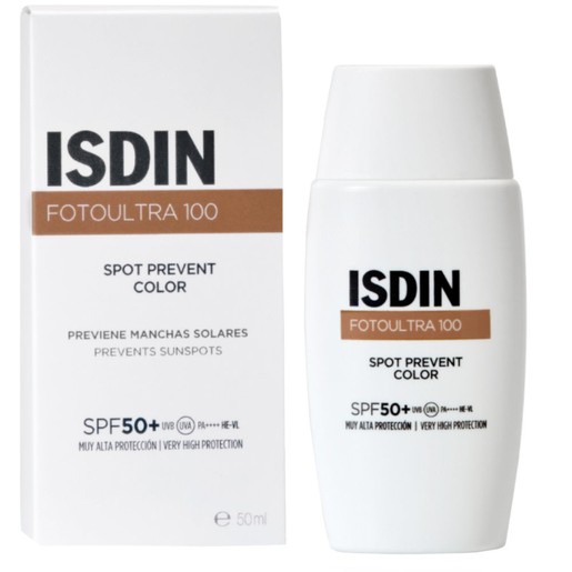 Isdin Fotoultra 100 Spot Prevent Color Spf50+, 50ml