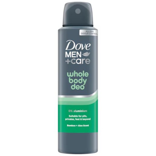 Dove Men Care Bamboo & Aloe Scent Whole Body Deo Spray 150ml