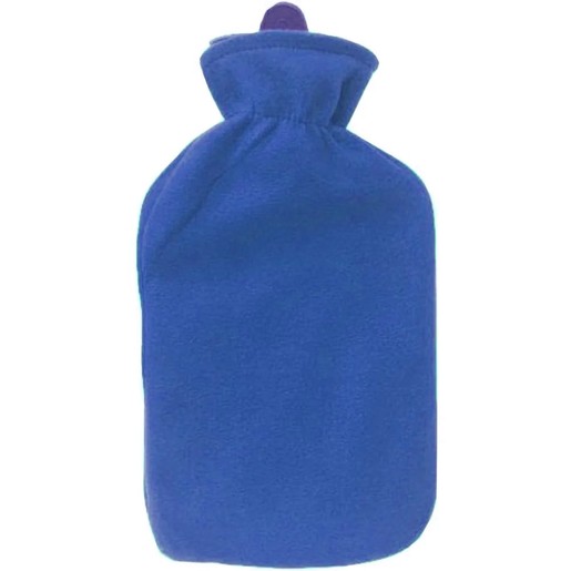 Alfacare Andromeda Hot Water Bottle Fleece Μπλε 2Lt, 1 Τεμάχιο
