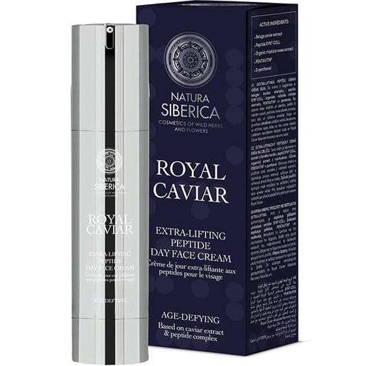 Natura Siberica Royal Caviar Extra-Lifting Peptide Day Face Cream 50ml Natura Siberica Royal Caviar Extra-Lifting Peptide Day Face Cream 50ml