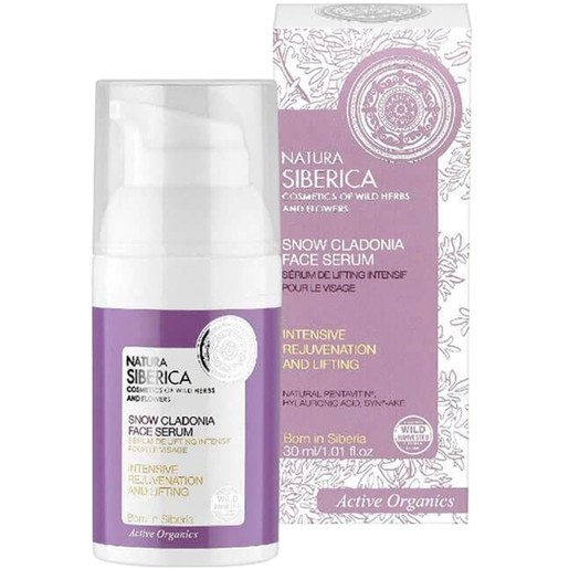 Natura Siberica Snow Cladonia Intensive Rejuvenation & Lifting Face Serum 30ml Natura Siberica Snow Cladonia Intensive Rejuvenation & Lifting Face Serum 30ml