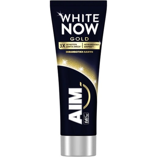 Aim White Now Gold Toothpaste 75ml