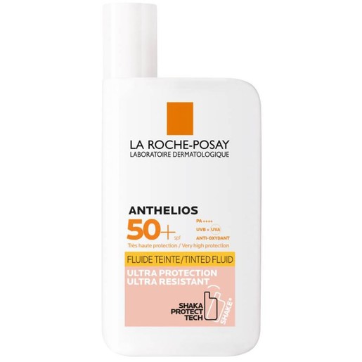 La Roche-Posay Anthelios Shaka Fluid Tinted Spf50+ Αντηλιακή Κρέμα Προσώπου Πολύ Υψηλής Προστασίας με Χρώμα 50ml La Roche-Posay Anthelios Shaka Fluid Tinted Spf50+ Αντηλιακή Κρέμα Προσώπου Πολύ Υψηλής Προστασίας με Χρώμα 50ml