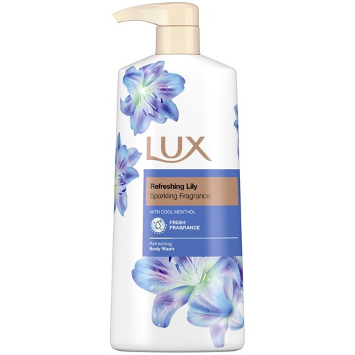LUX Refreshing Lilly Body Wash with Scent of Cool Menthol 560ml