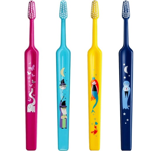 Tepe Kids Mini Extra Soft Toothbrush 3 Years+, 4 Τεμάχια - Multicolor 2