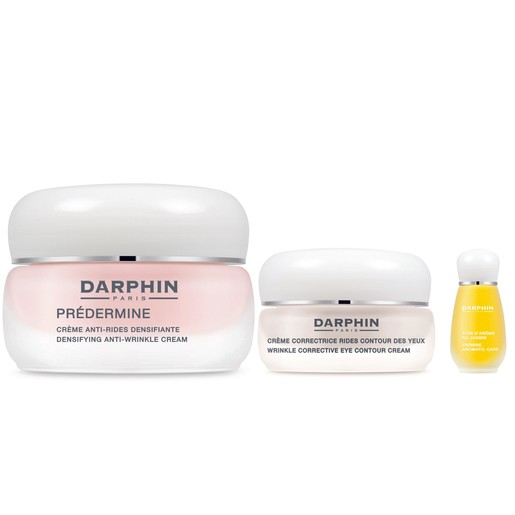 Darphin Holiday Set Predermine Densifying Anti Wrinkle Cream 50ml, Wrinkle Corrective Eye Contour Cr. 15ml &Jasmine Aromatic 4ml Darphin Holiday Set Predermine Densifying Anti Wrinkle Cream 50ml, Wrinkle Corrective Eye Contour Cr. 15ml &Jasmine Aromatic 4ml