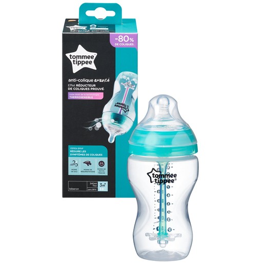 Tommee Tippee Advanced Anti-Colic Baby Bottle 3m+ Κωδ 42257785, 340ml