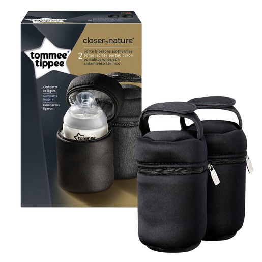Tommee Tippee Closer to Nature Insulated Bottle Bags Κωδ 43129340, 2 Τεμάχια