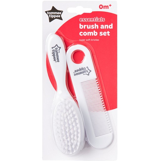 Tommee Tippee Essentials Baby Brush & Comb Set 0m+ Κωδ 43309940, 1 Τεμάχιο