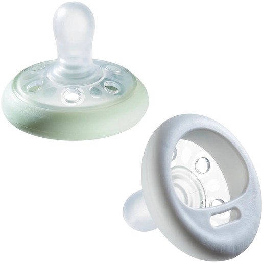 Tommee Tippee Closer to Nature Breast-like Naturally Orthodontic Soother 6-18m, 2 Τεμάχια