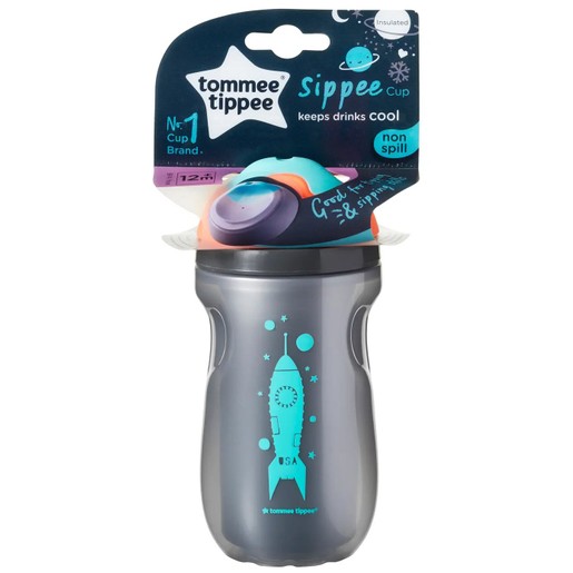 Tommee Tippee Sippee Cup 12m+ Κωδ 447159 Γκρι 260ml