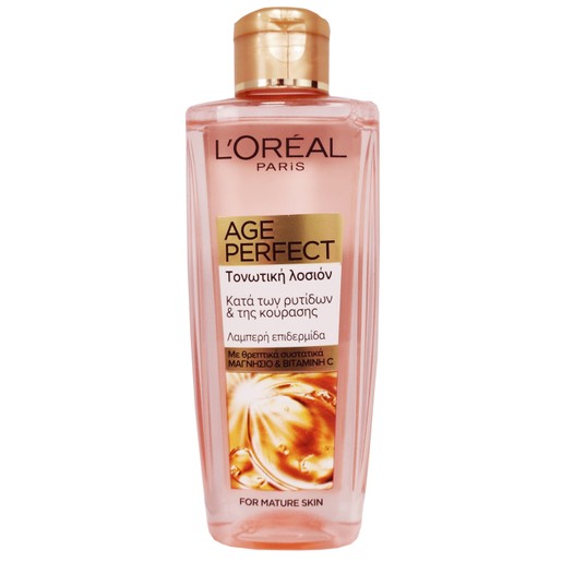 L\'oreal Paris Age Perfect Τονωτική Λοσιόν Προσώπου με Θρεπτικά Συστατικά Μαγνήσιο & Βιταμίνη C 200ml L\'oreal Paris Age Perfect Τονωτική Λοσιόν Προσώπου με Θρεπτικά Συστατικά Μαγνήσιο & Βιταμίνη C 200ml