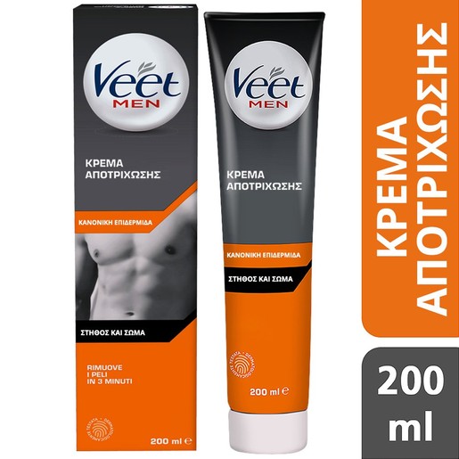 Veet Men Hair Removal Cream 200ml Veet Men Hair Removal Cream 200ml