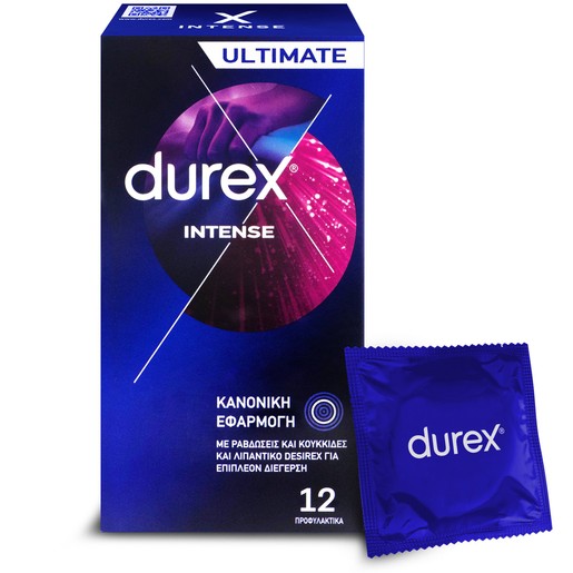 Durex Ultimate Intense 12 Τεμάχια
