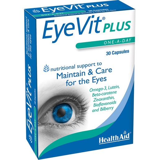 Health Aid EyeVit Plus 30caps