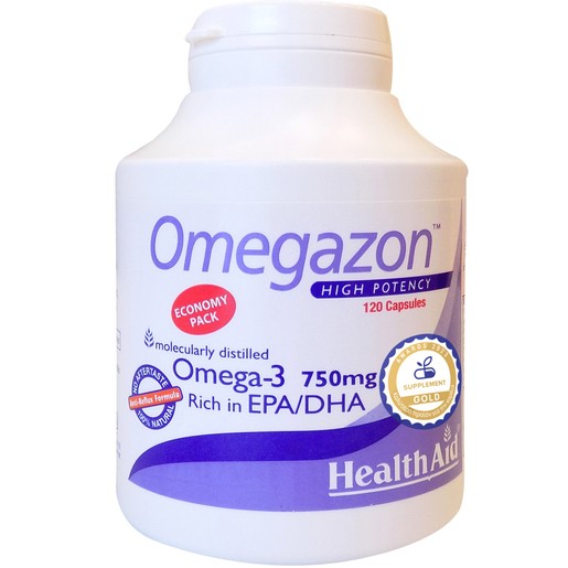 Health Aid Omegazon Omega-3 750mg 120caps
