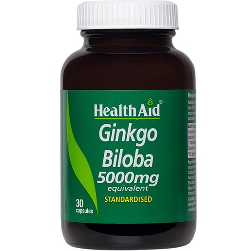Health Aid Gingko Biloba 5000mg 30caps