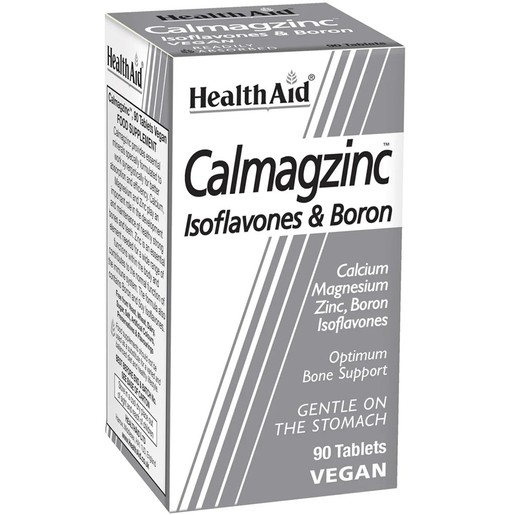 Health Aid Calmagzinc Isoflavones & Boron 90tabs