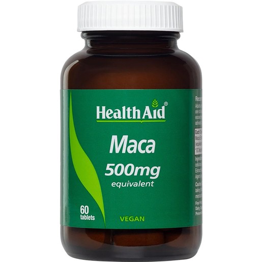 Health Aid Maca 500mg 60tabs