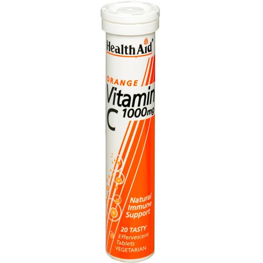 Heath Aid Vitamin C 1000mg 20 Effer.tabs - Orange