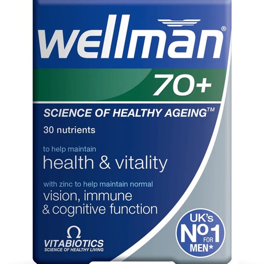 Vitabiotics Wellman 70+ 30tabs Vitabiotics Wellman 70+ 30tabs