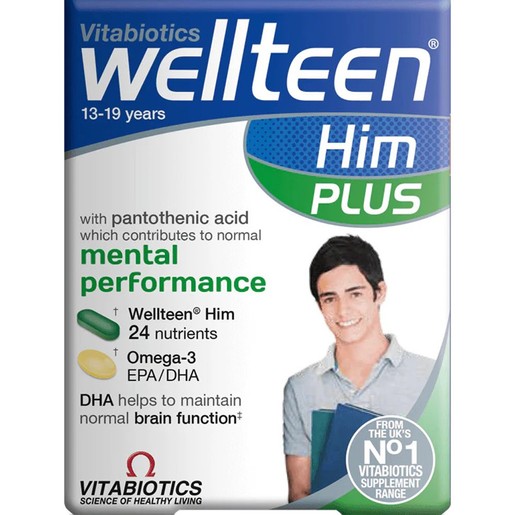 Vitabiotics Wellteen Him Plus 56tabs (28tabs & 28caps) Vitabiotics Wellteen Him Plus 56tabs (28tabs & 28caps)