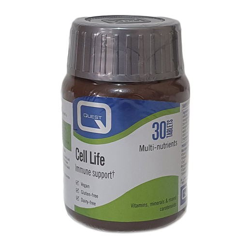 Quest Cell Life Συμπλήρωμα Διατροφής για την Υποστήριξη του Ανοσοποιητικού 30tabs Quest Cell Life Συμπλήρωμα Διατροφής για την Υποστήριξη του Ανοσοποιητικού 30tabs