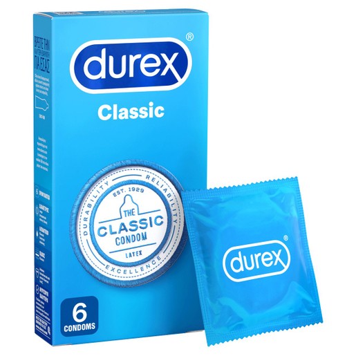 Durex Classic 6 Τεμάχια Durex Classic 6 Τεμάχια