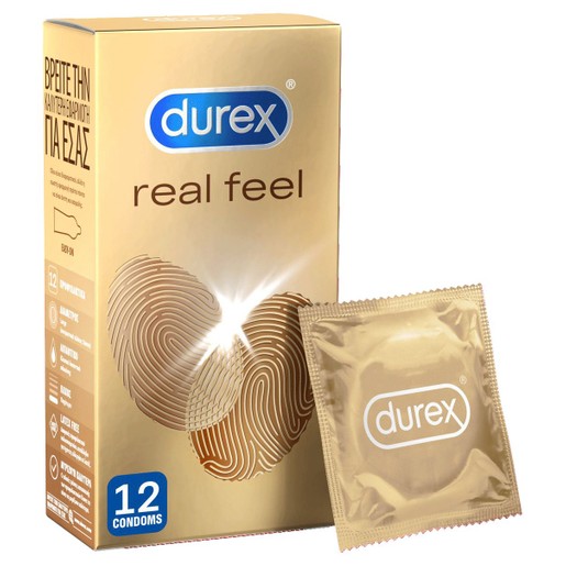 Durex Real Feel 12 Τεμάχια Durex Real Feel 12 Τεμάχια