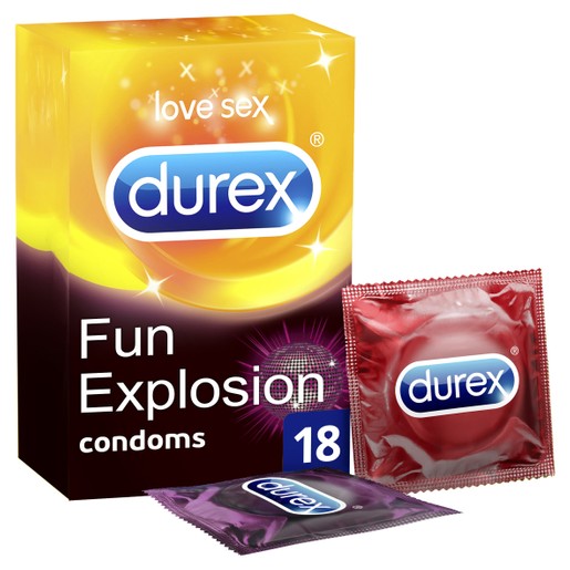 Durex Fun Explosion 18 Τεμάχια Durex Fun Explosion 18 Τεμάχια
