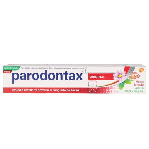 Parodontax Original Οδοντόκρεμα που Βοηθά στην Πρόληψη & στην Αντιμετώπιση της Αιμορραγίας των Ούλων,Γεύση Μέντα & Τζίντζερ 75ml Parodontax Original Οδοντόκρεμα που Βοηθά στην Πρόληψη & στην Αντιμετώπιση της Αιμορραγίας των Ούλων,Γεύση Μέντα & Τζίντζερ 75ml